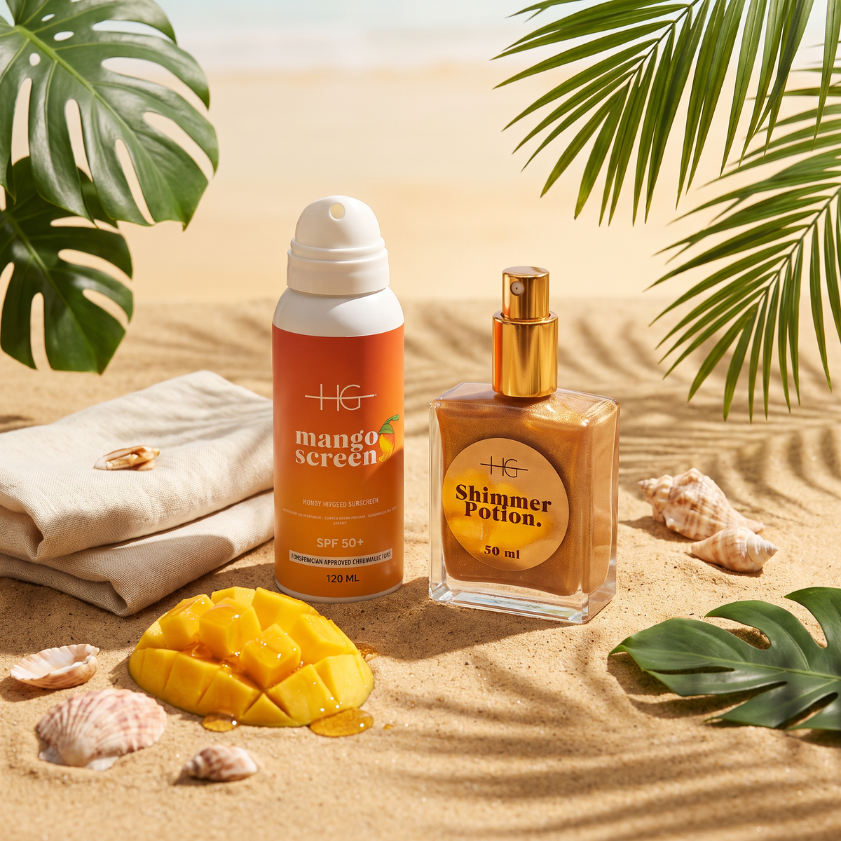 The Ultimate Summer Duo: How to Pair Organic Sunscreen with Body Shimmer Safely