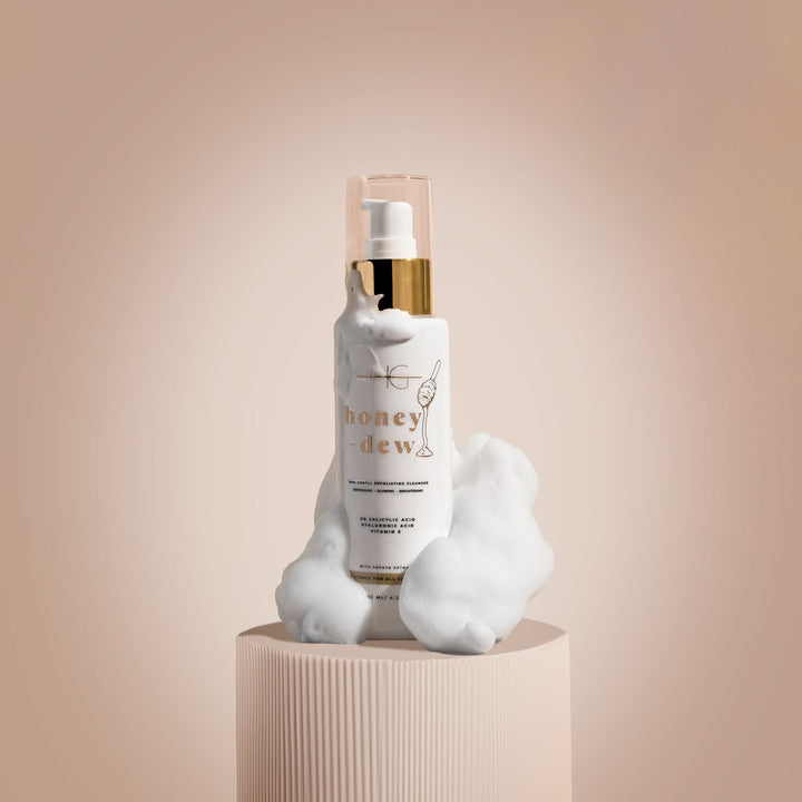 Translation missing: en.HG HoneyDew Gentle Exfoliating Salicylic Acid Cleanser - 100% Pure