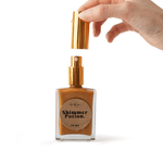 Load image into Gallery viewer, Shimmering Potion l Body and Face Hydrating Shimmering Dry Oil
