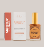 Load image into Gallery viewer, Shimmering Potion l Body and Face Hydrating Shimmering Dry Oil
