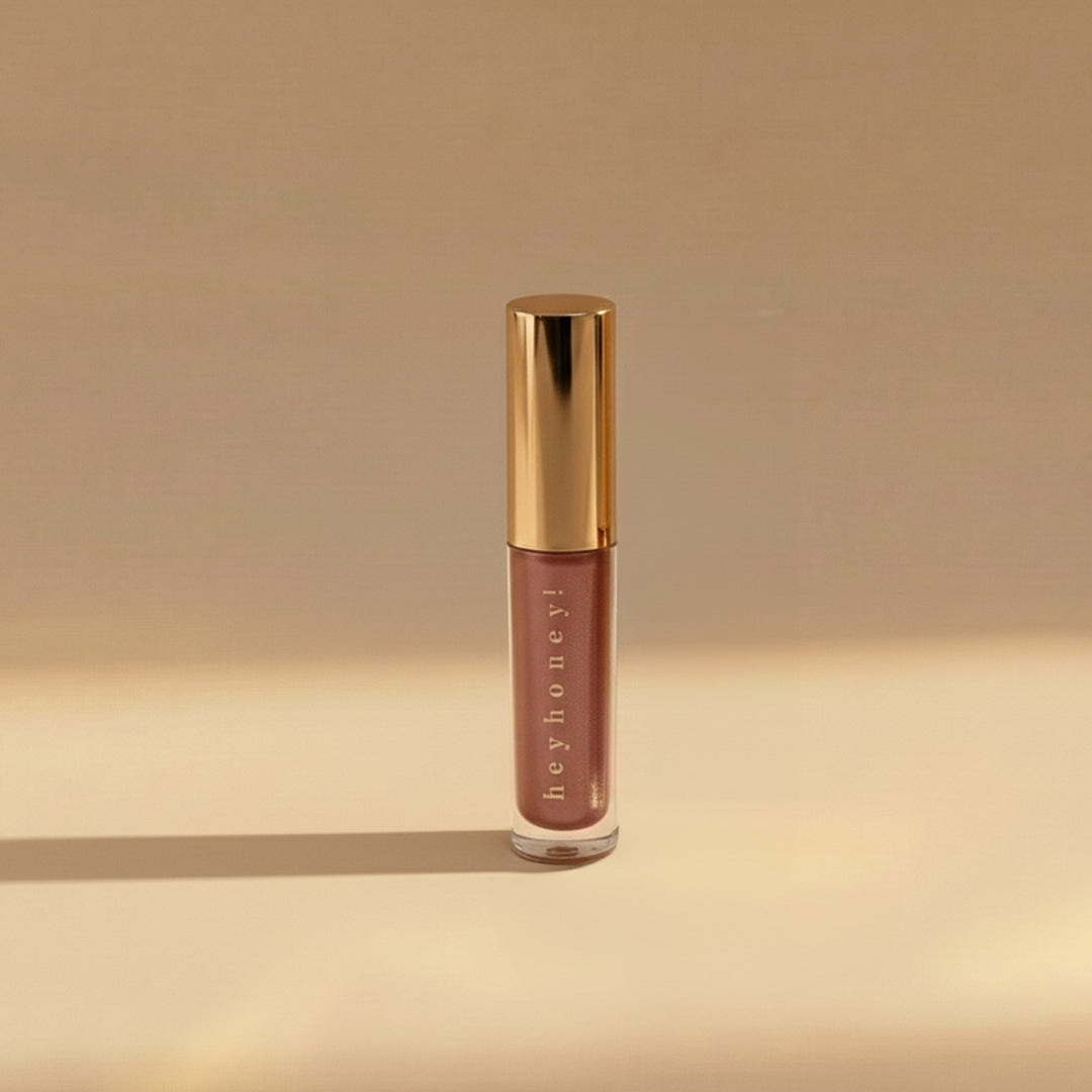 HeyHoney Tinted Lip Oil | Mocha Tint | with SPF (10 ML)