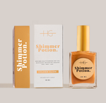 Load image into Gallery viewer, Shimmering Potion l Body and Face Hydrating Shimmering Dry Oil
