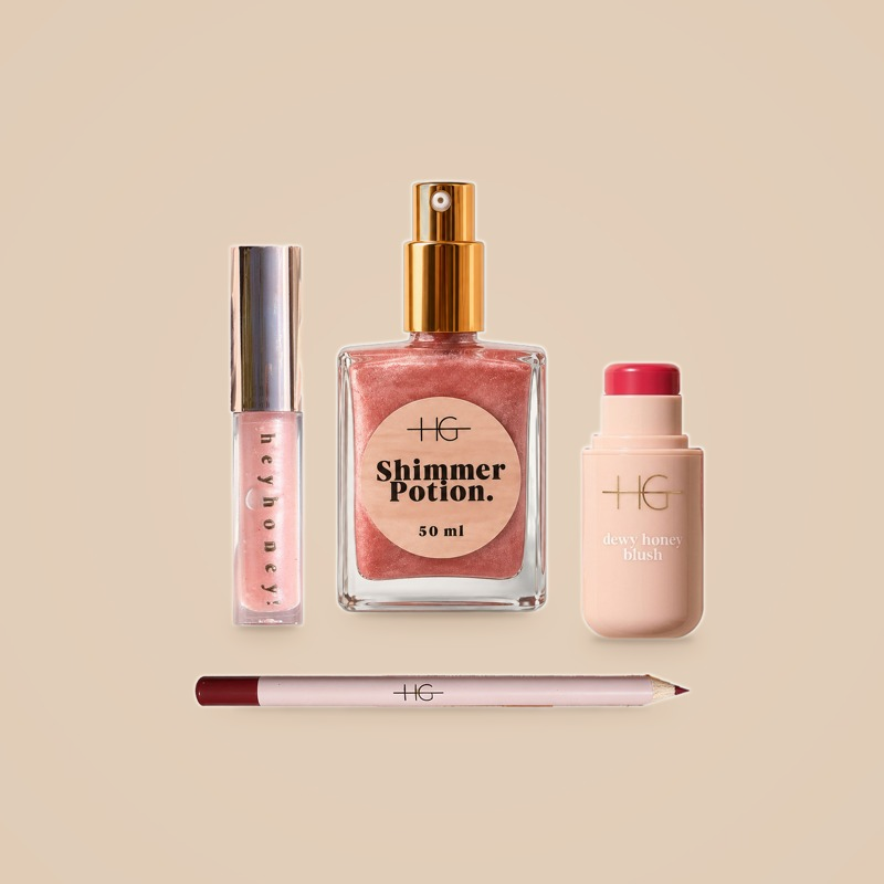 Dewy Honey Glam Kit