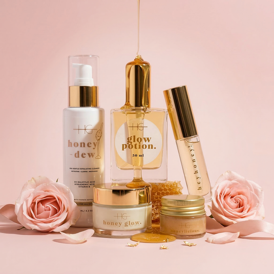 Translation missing: en.Honey Kissed Pampering Set - Complete Skincare Routine for Radiant