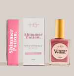 Load image into Gallery viewer, Shimmering Potion l Body and Face Hydrating Shimmering Dry Oil
