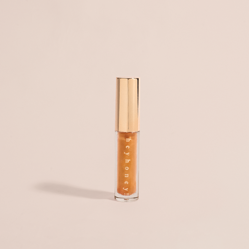 HeyHoney Sparkly Mango Tinted Lip Oil