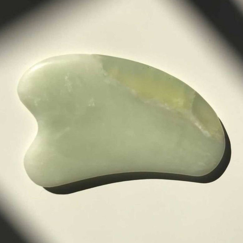 HG Aesthetics | Authentic Jade Crystal Heart Shape | Gua Sha