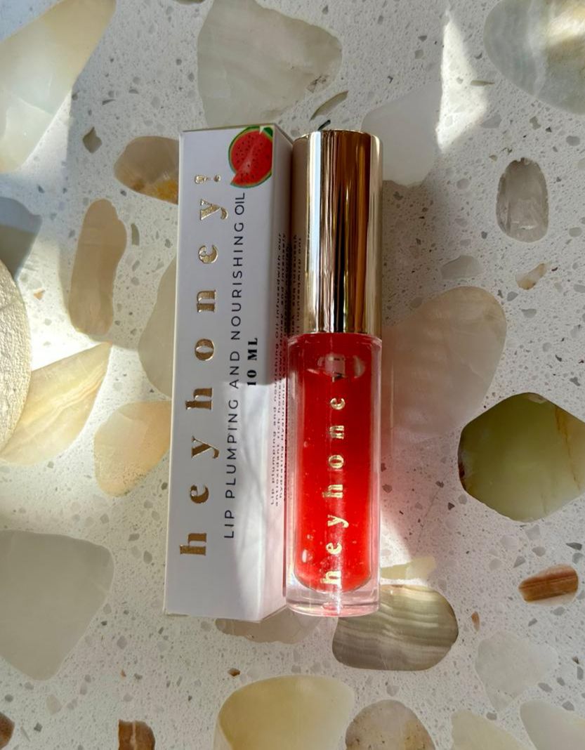 HeyHoney Tinted Lip Oil | Watermelon Tint | with SPF (10 ML)