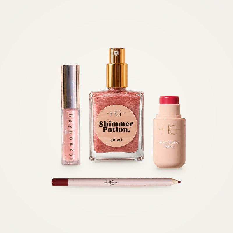 Dewy Honey Glam Kit