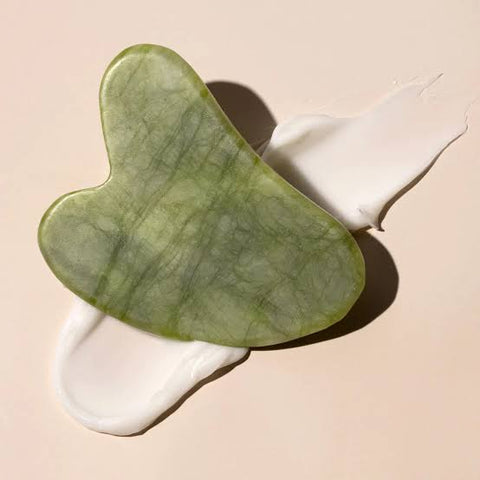 HG Aesthetics | Authentic Jade Crystal Heart Shape | Gua Sha