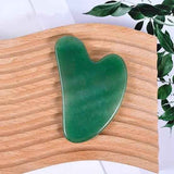 Jade Crystal Heart Gua Sha thumbnail 4