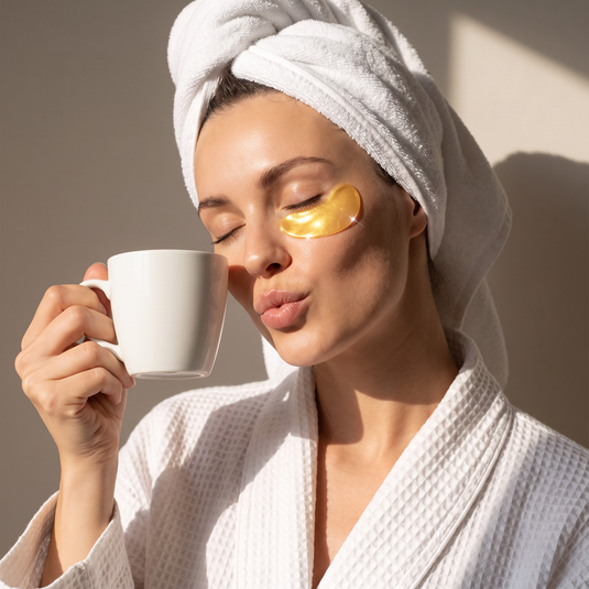 Translation missing: en.24K Under Eye Gold Patch With Hyaluronic Acid for Radiant Glow