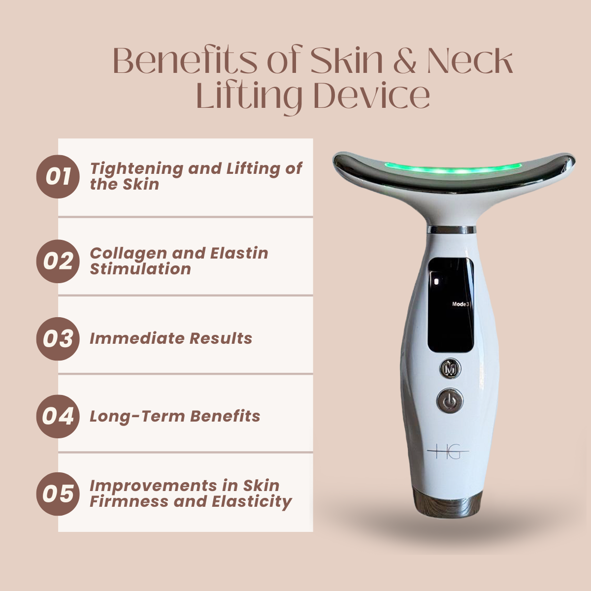 Face & Neck Lifting Device